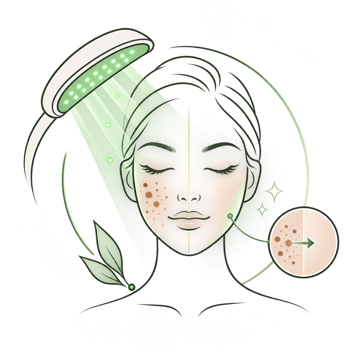 Lumina verde